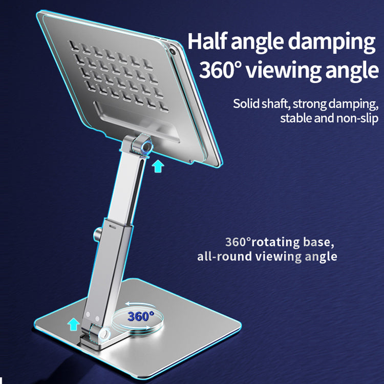 360° Swivel Desktop Stand for Tablets & Laptops front view