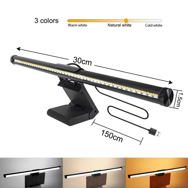 Halo Monitor Light Bar -Glare-Free Desk Lighting