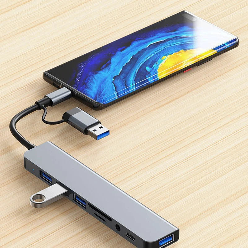 8 in 2 Compact USC-C Docking Station