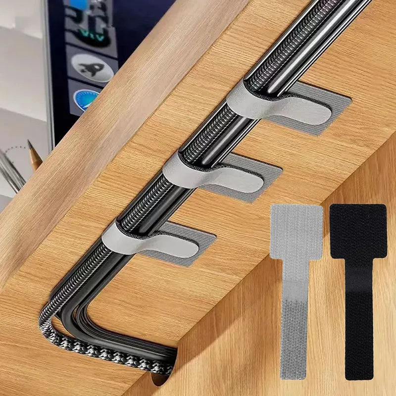 Tidy Cable Organizer Clips & Straps