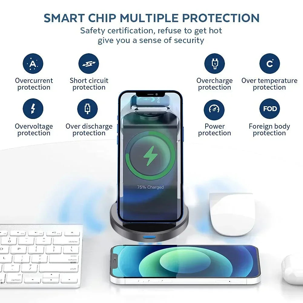 3-in-1 Wireless Charging Stand
