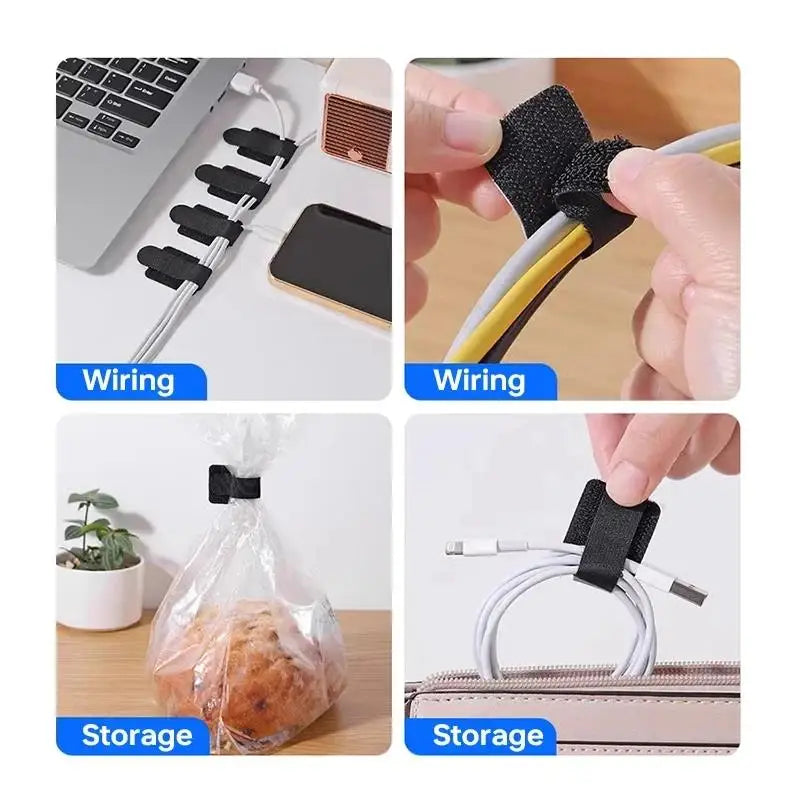 Tidy Cable Organizer Clips & Straps