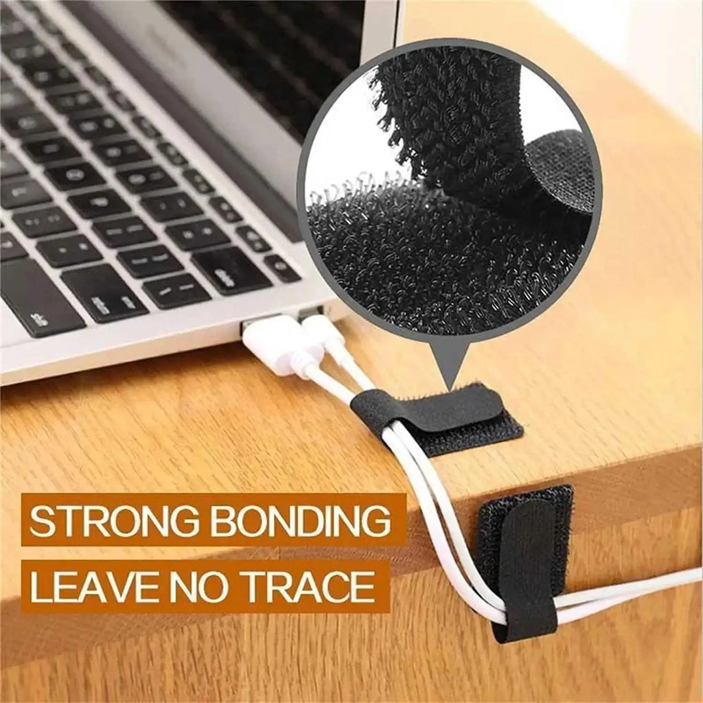 Tidy Cable Organizer Clips & Straps