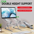 Riser Vertical Laptop Stand side view