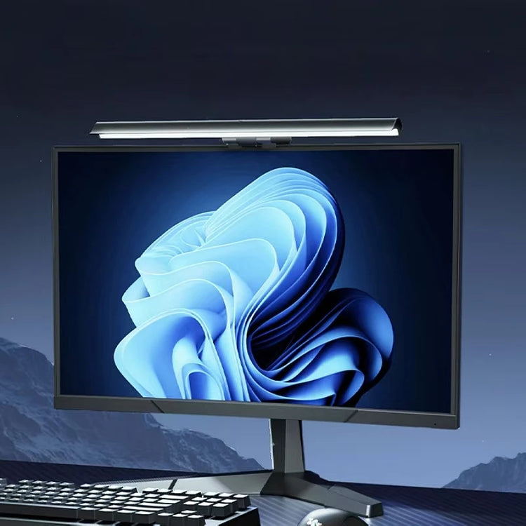 Halo Monitor Light Bar -Glare-Free Desk Lighting workspace