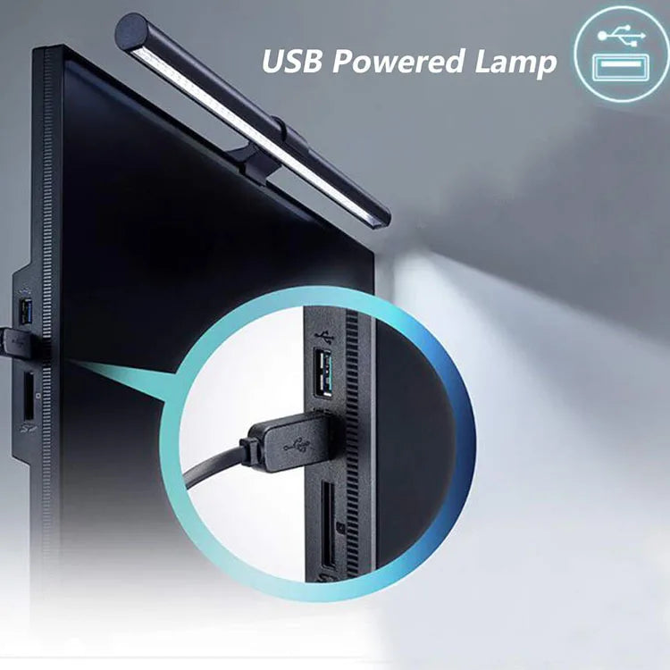 Halo Monitor Light Bar -Glare-Free Desk Lighting
