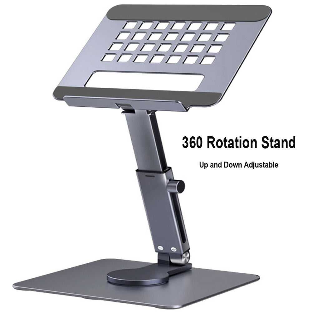360° Swivel Desktop Stand for Tablets & Laptops 360 degree swivel