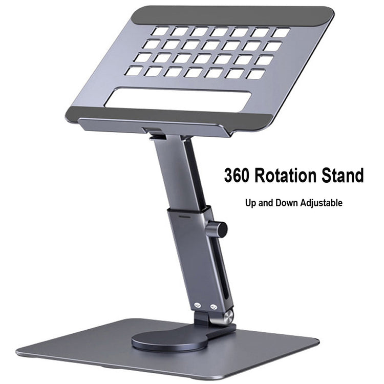 360° Swivel Desktop Stand for Tablets & Laptops 360 degree swivel